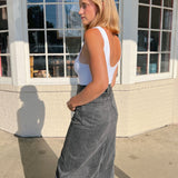 By Together | To The Moon Denim Midi Skirt | Sweetest Stitch