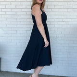 Classic Muse Flare Midi Dress