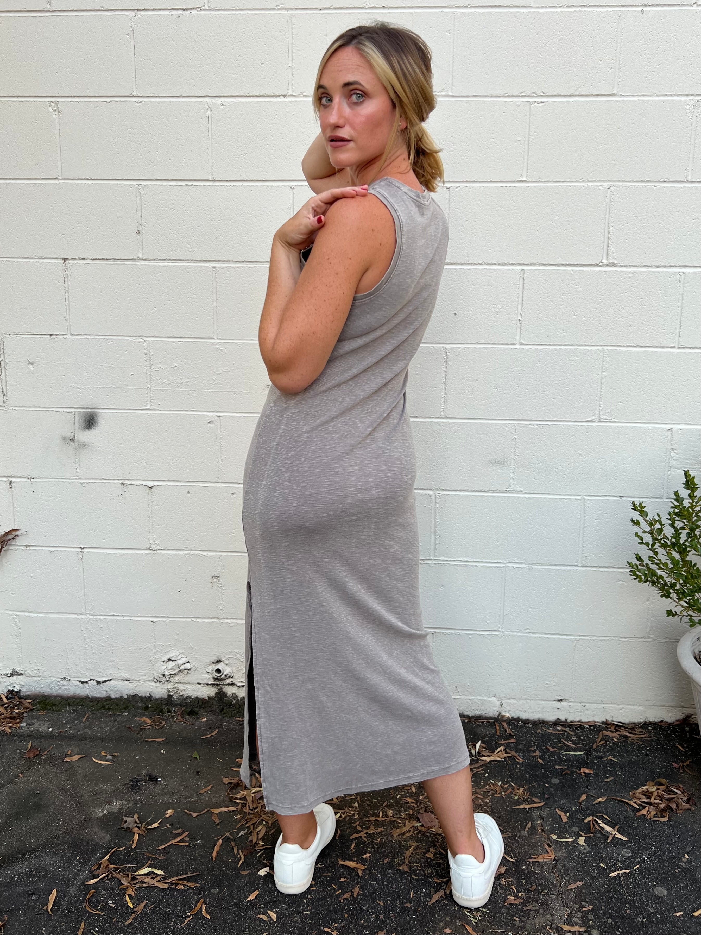 By Together | Best Effort Sleeveless Midi Dress | Sweetest Stitch