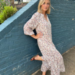 Z Supply | Peaceful Floral Midi Dress | Sweetest Stitch