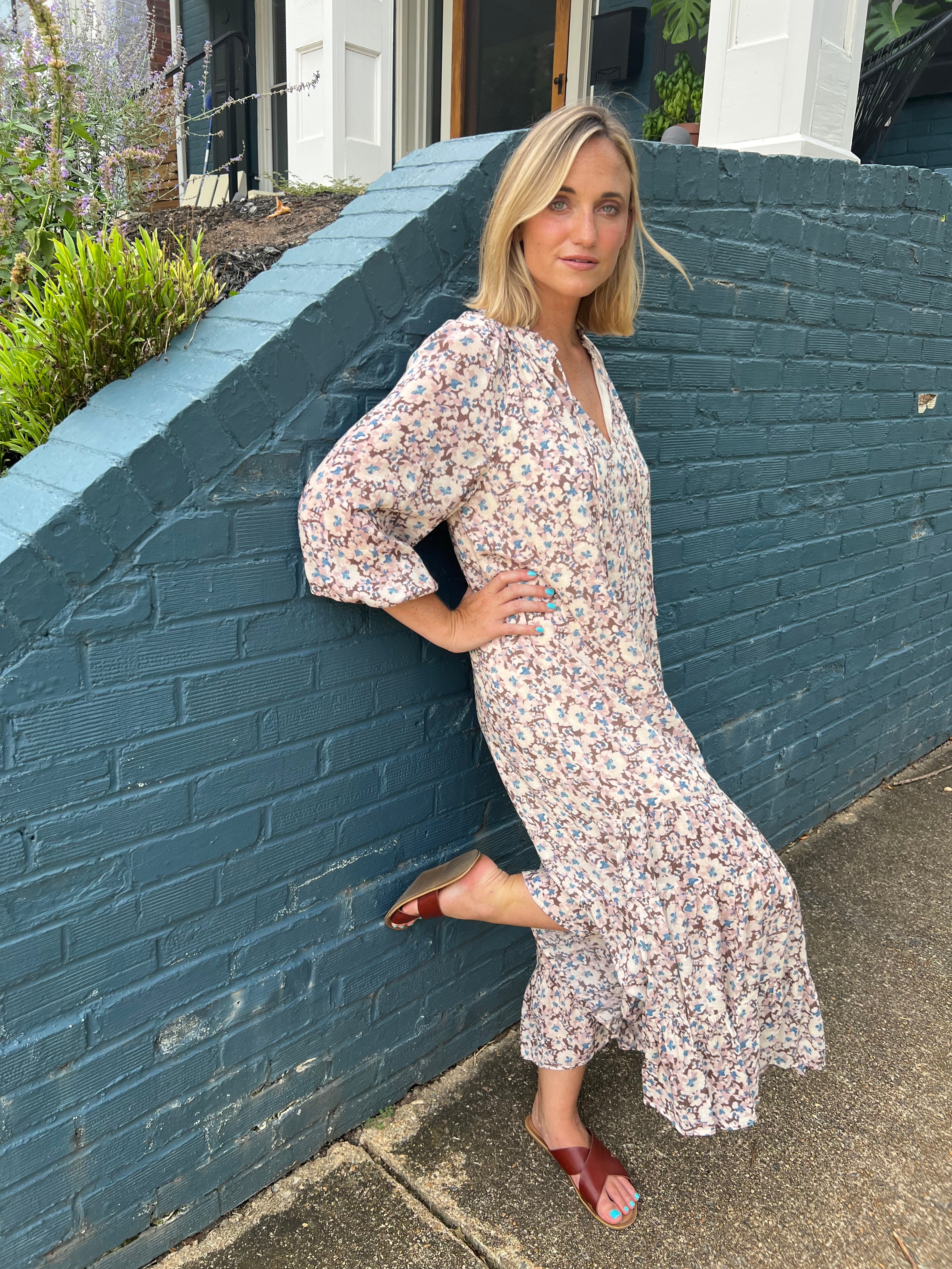 Z Supply | Peaceful Floral Midi Dress | Sweetest Stitch