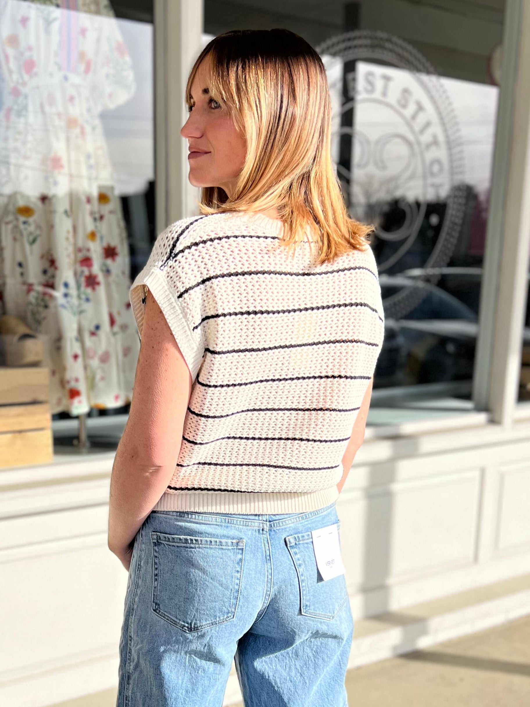 Z Supply | Ines Striped Sweater | Sweetest Stitch