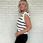 Miou Muse | New Vibes Striped Knit Top | Sweetest Stitch