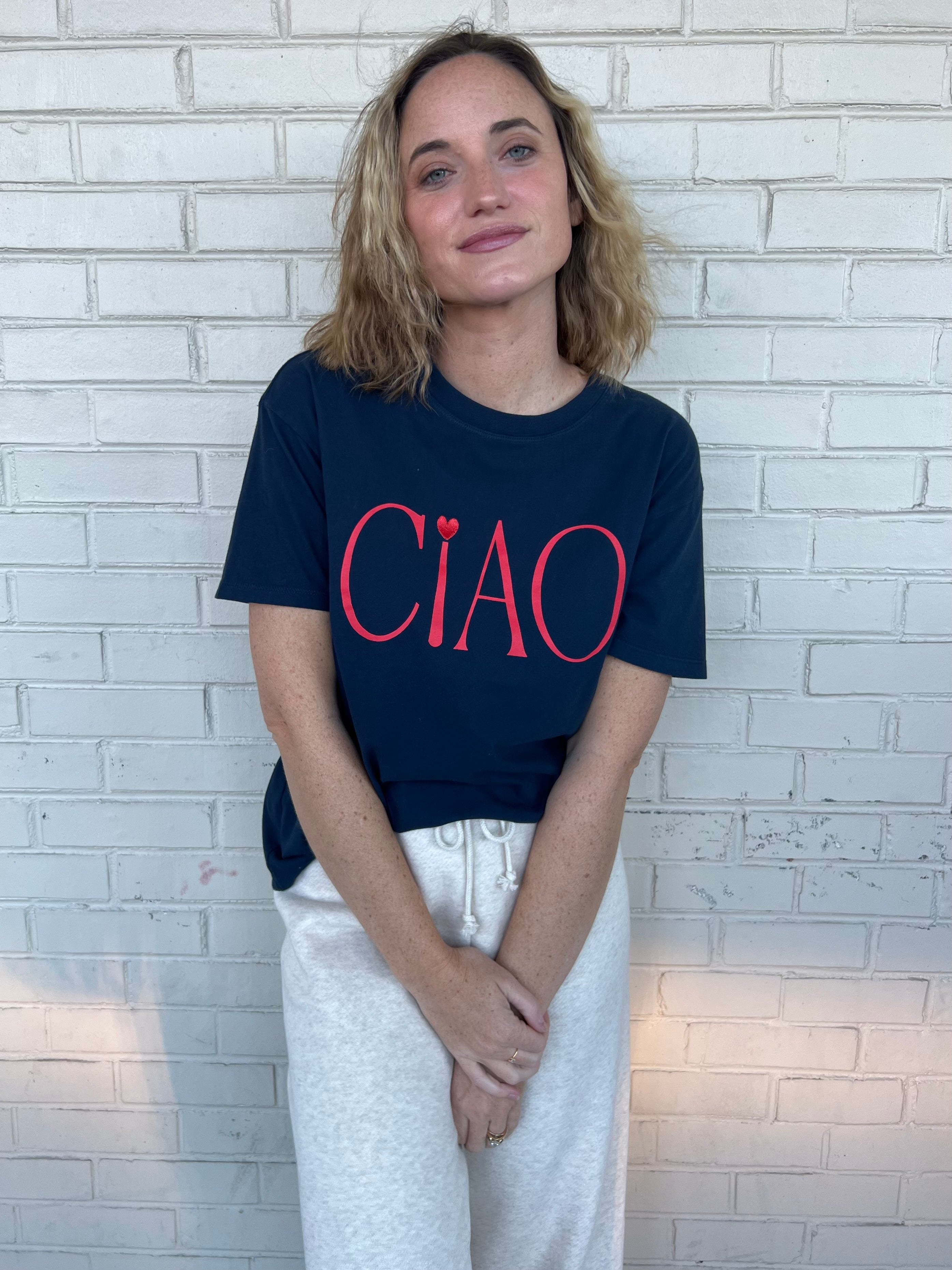 Z Supply | Ciao Boyfriend Tee | Sweetest Stitch Boutique