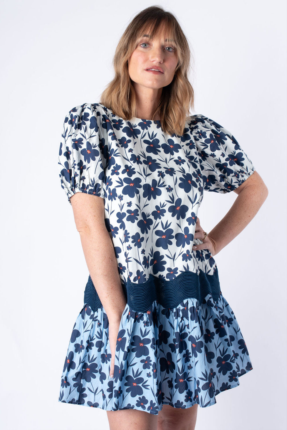 Entro | Floral Maxine Mini Dress | Sweetest Stitch Boutique