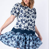 Entro | Floral Maxine Mini Dress | Sweetest Stitch Boutique