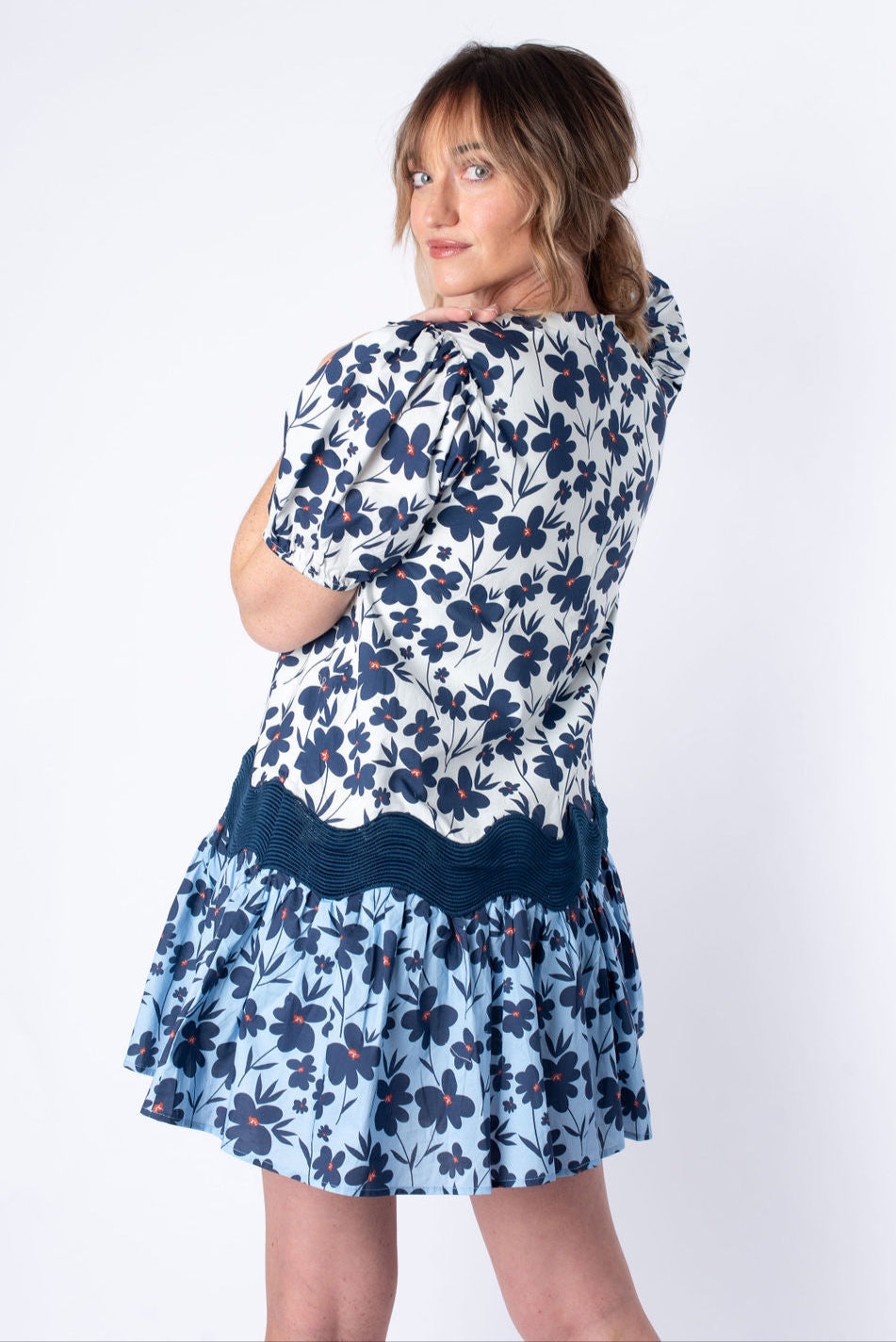 Entro | Floral Maxine Mini Dress | Sweetest Stitch Boutique