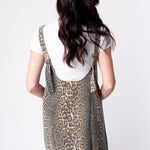 Entro | Carly Leopard Denim Dress  | Sweetest Stitch Boutique