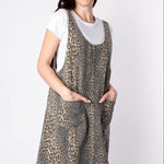 Entro | Carly Leopard Denim Dress  | Sweetest Stitch Boutique