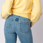 Entro | Yellow Avery Floral Sweater | Sweetest Stitch Boutique