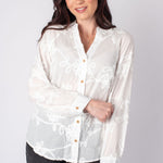 Entro | Floral Applique Charlie Blouse | Sweetest Stitch