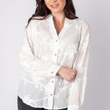 Entro | Floral Applique Charlie Blouse | Sweetest Stitch