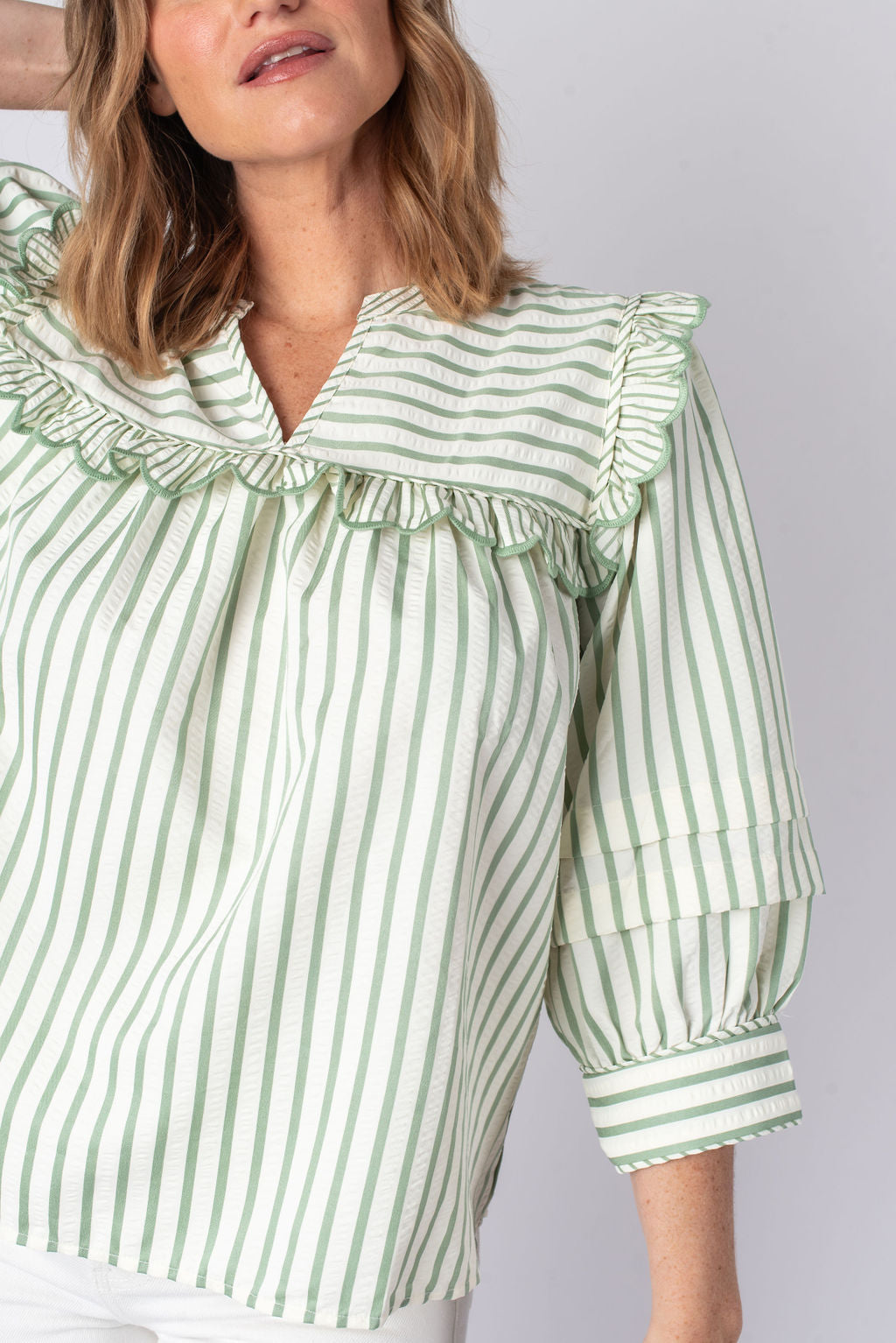 Entro | Lily Striped Top | Sweetest Stitch Boutique