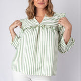 Entro | Lily Striped Top | Sweetest Stitch Boutique