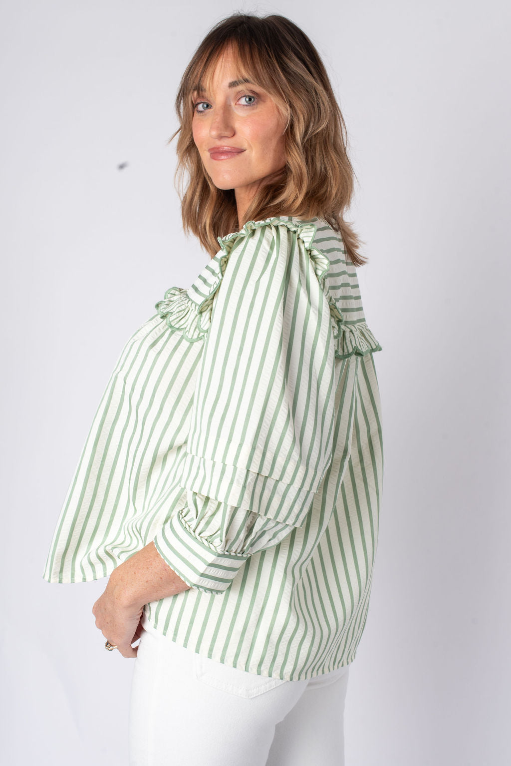 Entro | Lily Striped Top | Sweetest Stitch Boutique