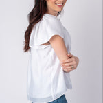 Current Air | Olivia Flutter Sleeve Blouse | Sweetest Stitch