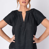 Current Air | Olivia Flutter Sleeve Blouse | Sweetest Stitch