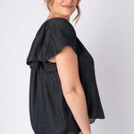 Current Air | Olivia Flutter Sleeve Blouse | Sweetest Stitch