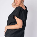 Current Air | Olivia Flutter Sleeve Blouse | Sweetest Stitch