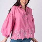 Entro | Harper Button Down Blouse | Sweetest Stitch