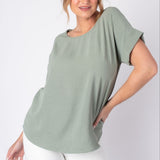 Entro | Mia Short Sleeve Blouse | Sweetest Stitch Boutique