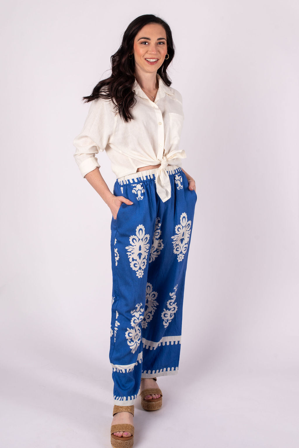 THML | Talia Print Pants | Sweetest Stitch