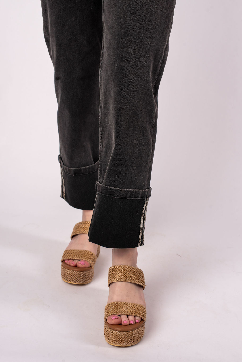 Miou Muse | Zoe Cuffed Jeans | Sweetest Stitch