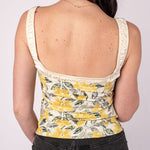 ASTR the Label | Milkmaid Top - Lemon Floral | Sweetest Stitch