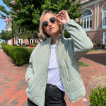 Z Supply | Bonfire Jacket Palm Green | Sweetest Stitch