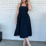 Classic Muse Flare Midi Dress