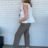 Coffee Break Wide Leg Pants