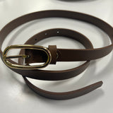 Oval Buckle Belt