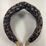 Pleated Print Headband