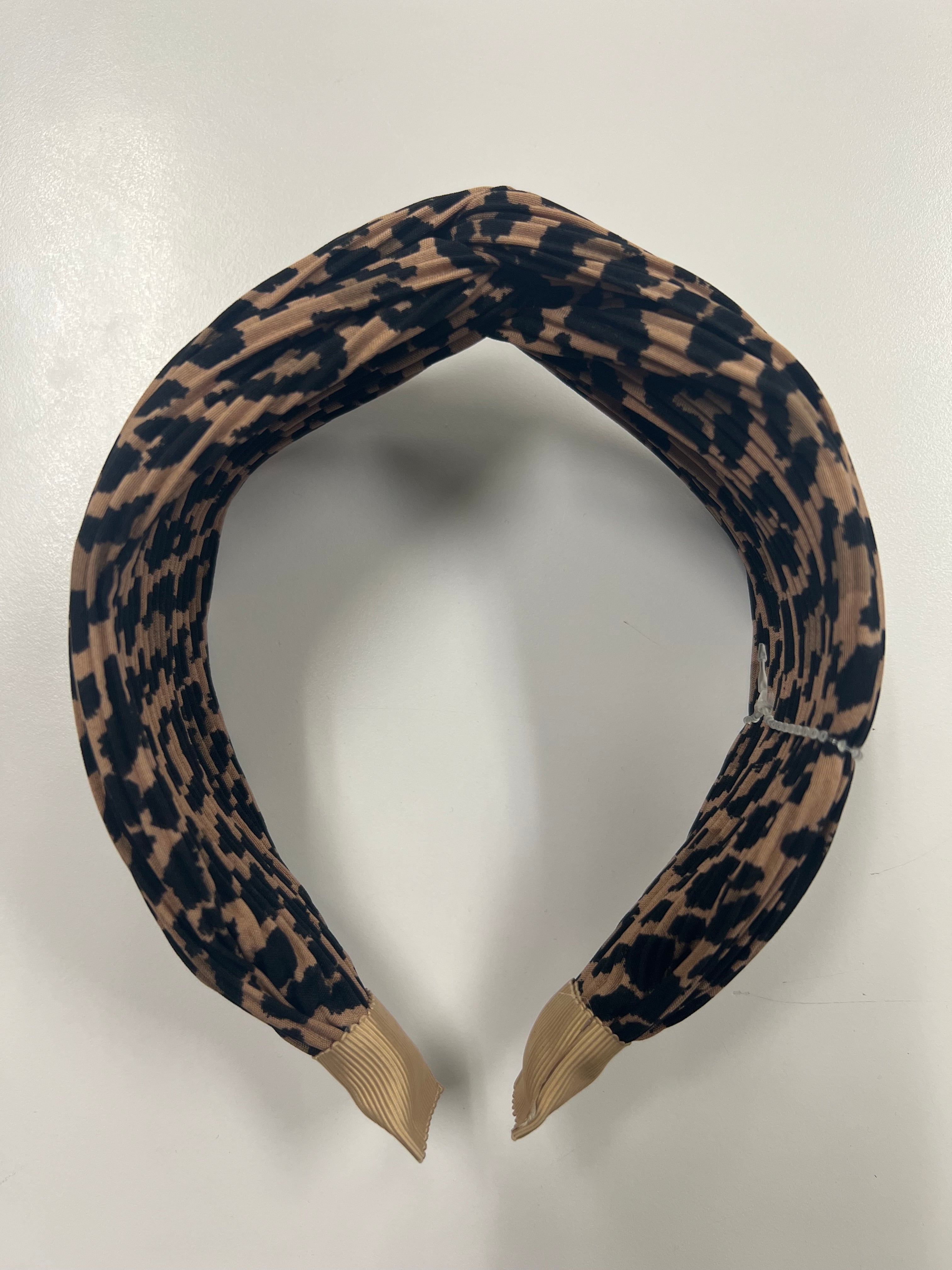 Pleated Print Headband