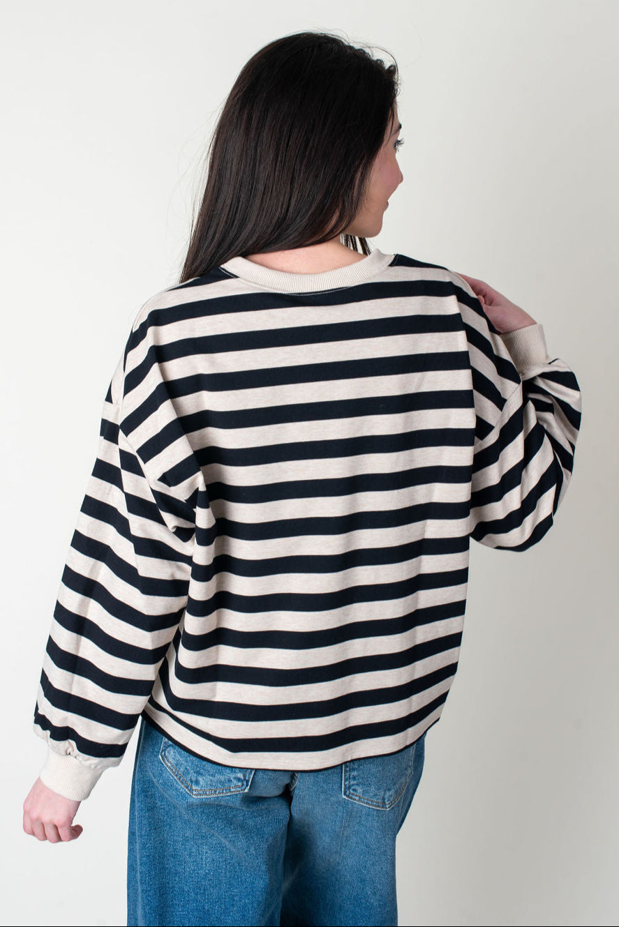 Sadie & Sage | Growth Striped Pullover | Sweetest Stitch