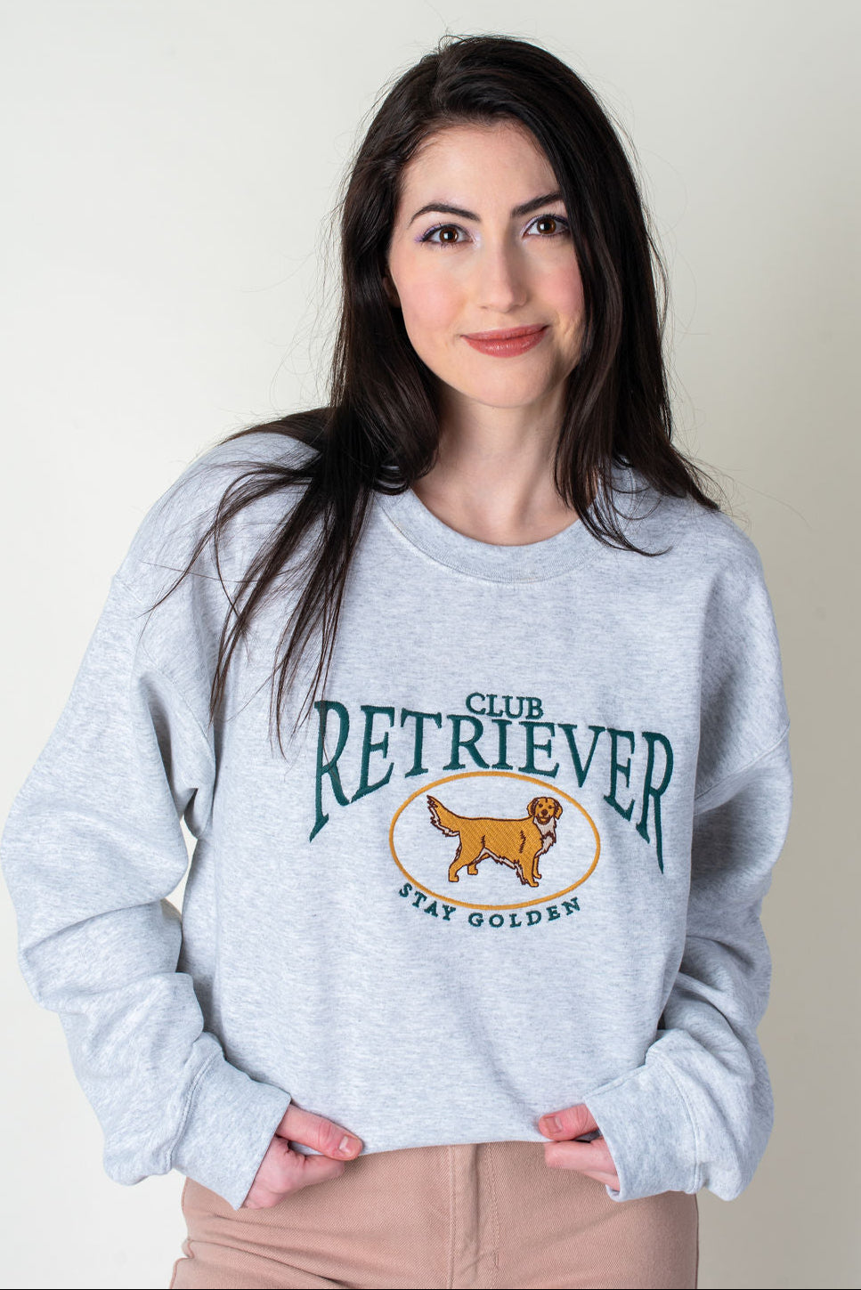 Sweet Claire | Stay Golden Sweatshirt | Sweetest Stitch