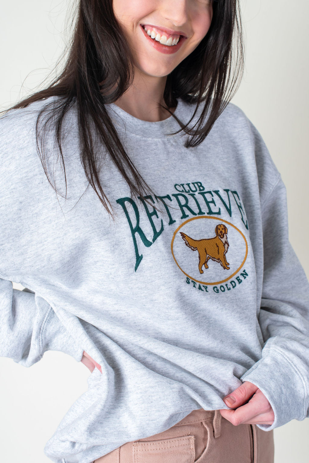 Sweet Claire | Stay Golden Sweatshirt | Sweetest Stitch