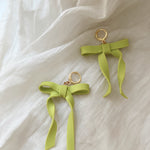 Beth Robson Art | Bow Huggie Earrings | Sweetet Stitch