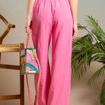 Blu Pepper | Pink Wide Leg Pants | Sweetest Stitch Shop Womens