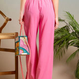 Blu Pepper | Pink Wide Leg Pants | Sweetest Stitch Shop Womens