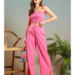 Blu Pepper | Pink Wide Leg Pants | Sweetest Stitch Shop Womens