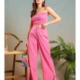 Blu Pepper | Pink Wide Leg Pants | Sweetest Stitch Shop Womens