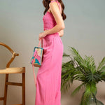 Blu Pepper | Pink Wide Leg Pants | Sweetest Stitch Shop Womens