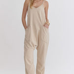 Entro | Relaxed Fit Neutral Jumpsuit | Sweetest Stitch Richmond 