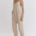 Entro | Relaxed Fit Neutral Jumpsuit | Sweetest Stitch Richmond 