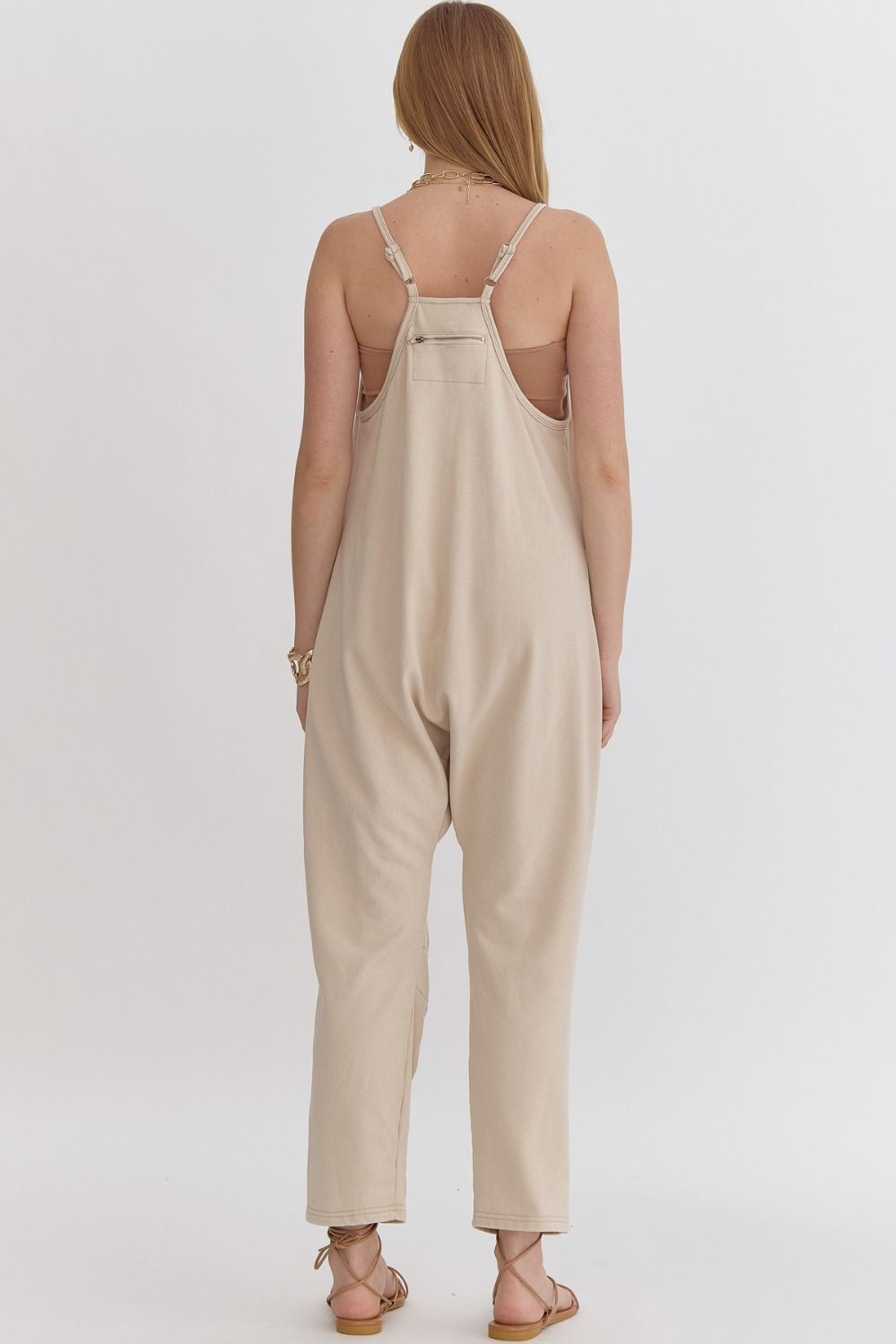 Entro | Relaxed Fit Neutral Jumpsuit | Sweetest Stitch Richmond 