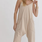 Entro | Relaxed Fit Neutral Jumpsuit | Sweetest Stitch Richmond 