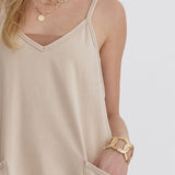 Entro | Relaxed Fit Neutral Jumpsuit | Sweetest Stitch Richmond 