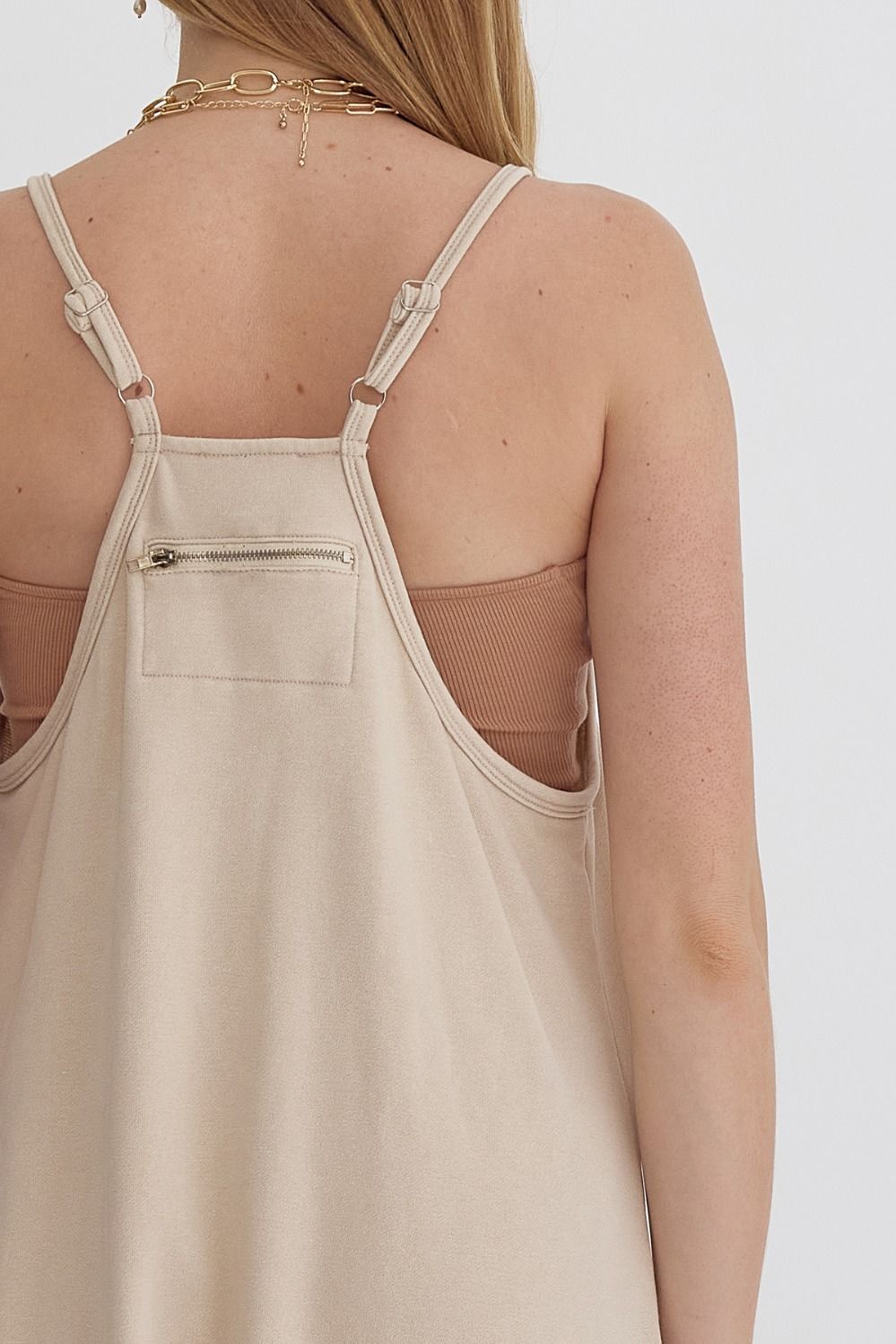 Entro | Relaxed Fit Neutral Jumpsuit | Sweetest Stitch Richmond 