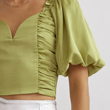 Entro | Green Going Out Top | Sweetest Stitch Online Boutique